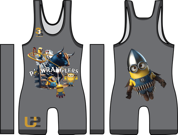 3S Athletics - U2 Upstate Uprising Wrestling Singlet - PA Wranglers